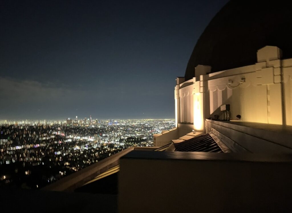 グリフィス天文台からの夜景
